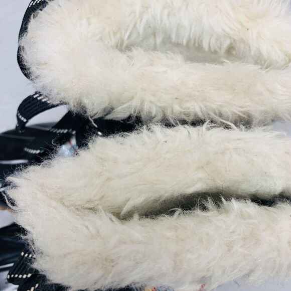 Sporto Original Womens Boot 6M Duck Boot‎ Black with Plaid Print - Picture 13 of 16